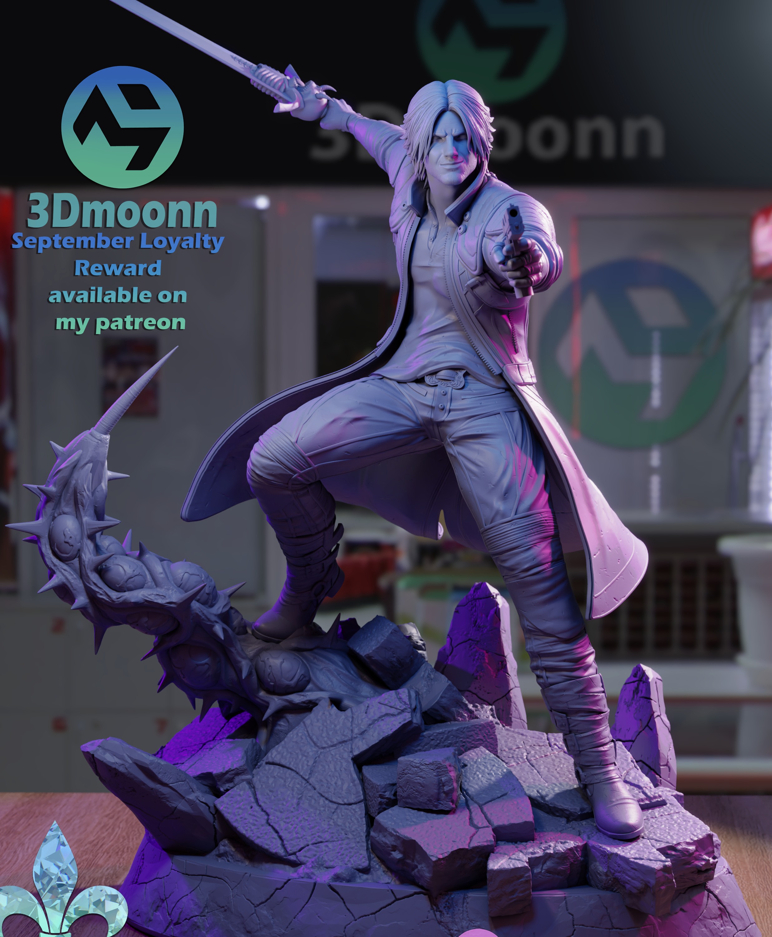 Dante - Devil May Cry 5 3D print model_9