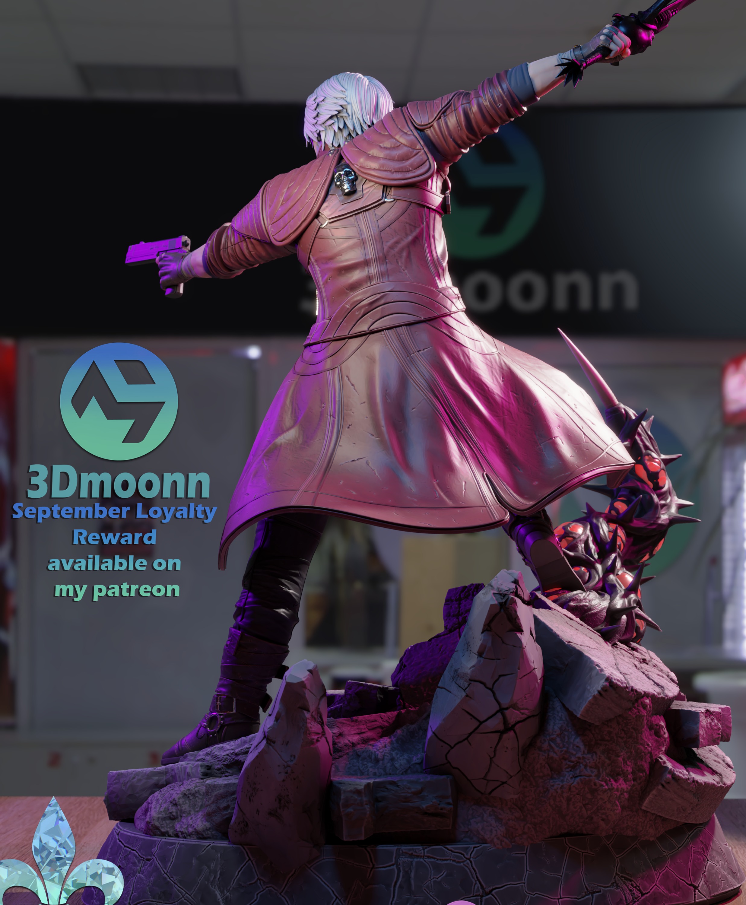 Dante - Devil May Cry 5 3D print model_5