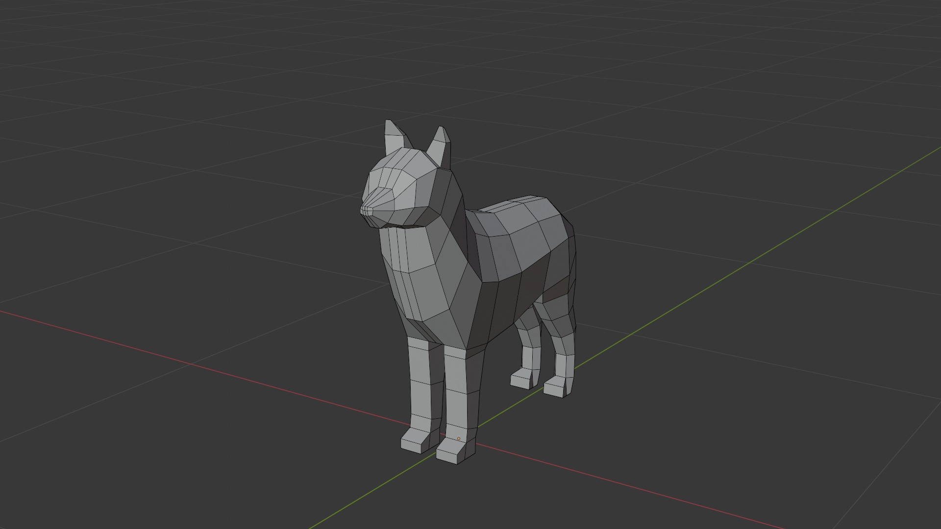 LowPoly Dogs pack Low-poly 3D model_27