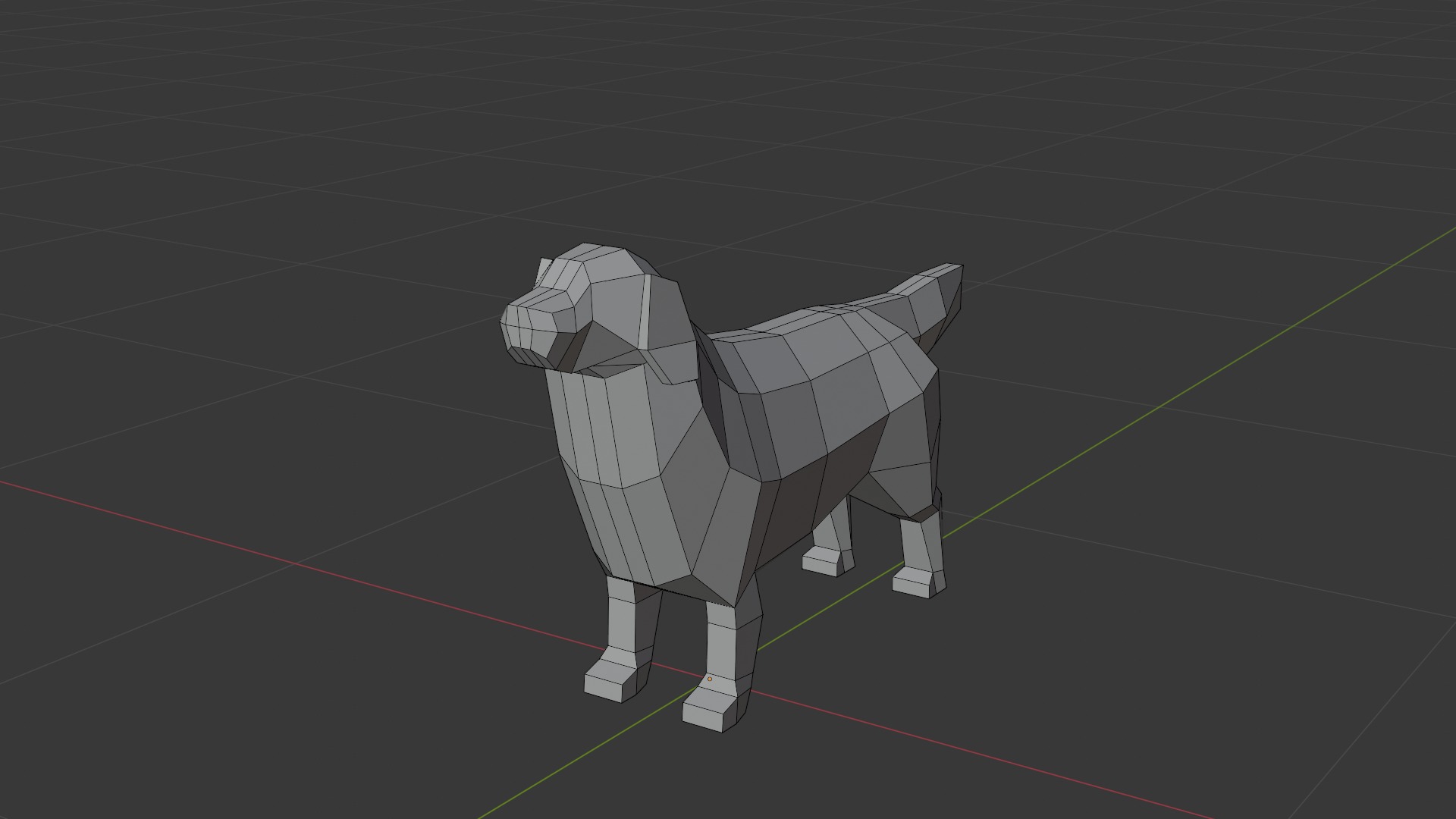 LowPoly Dogs pack Low-poly 3D model_24