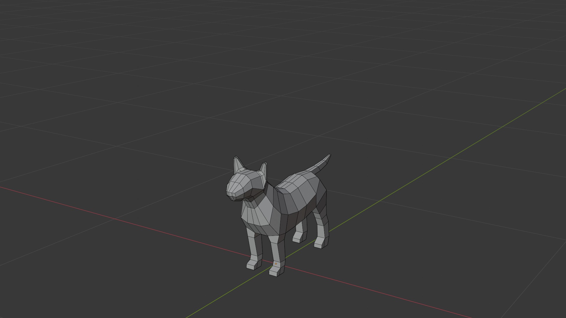 LowPoly Dogs pack Low-poly 3D model_3