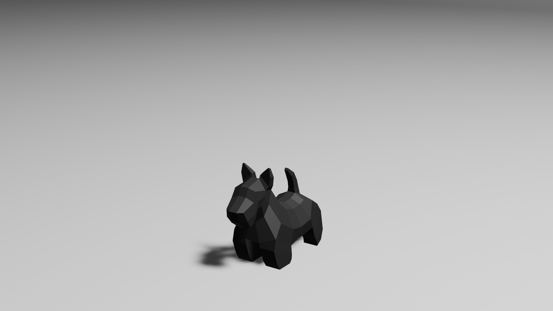 LowPoly Dogs pack Low-poly 3D model_28