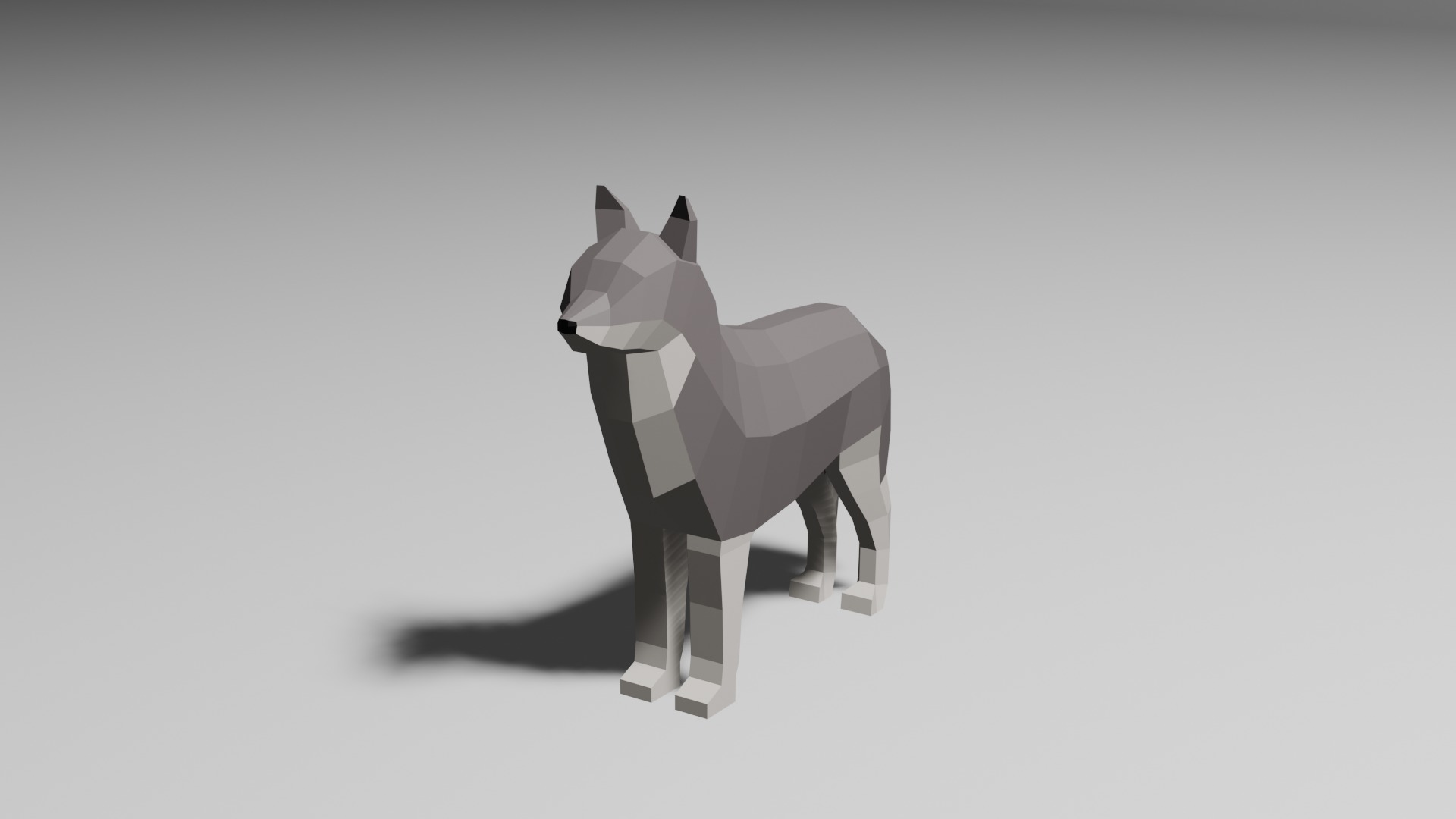LowPoly Dogs pack Low-poly 3D model_25
