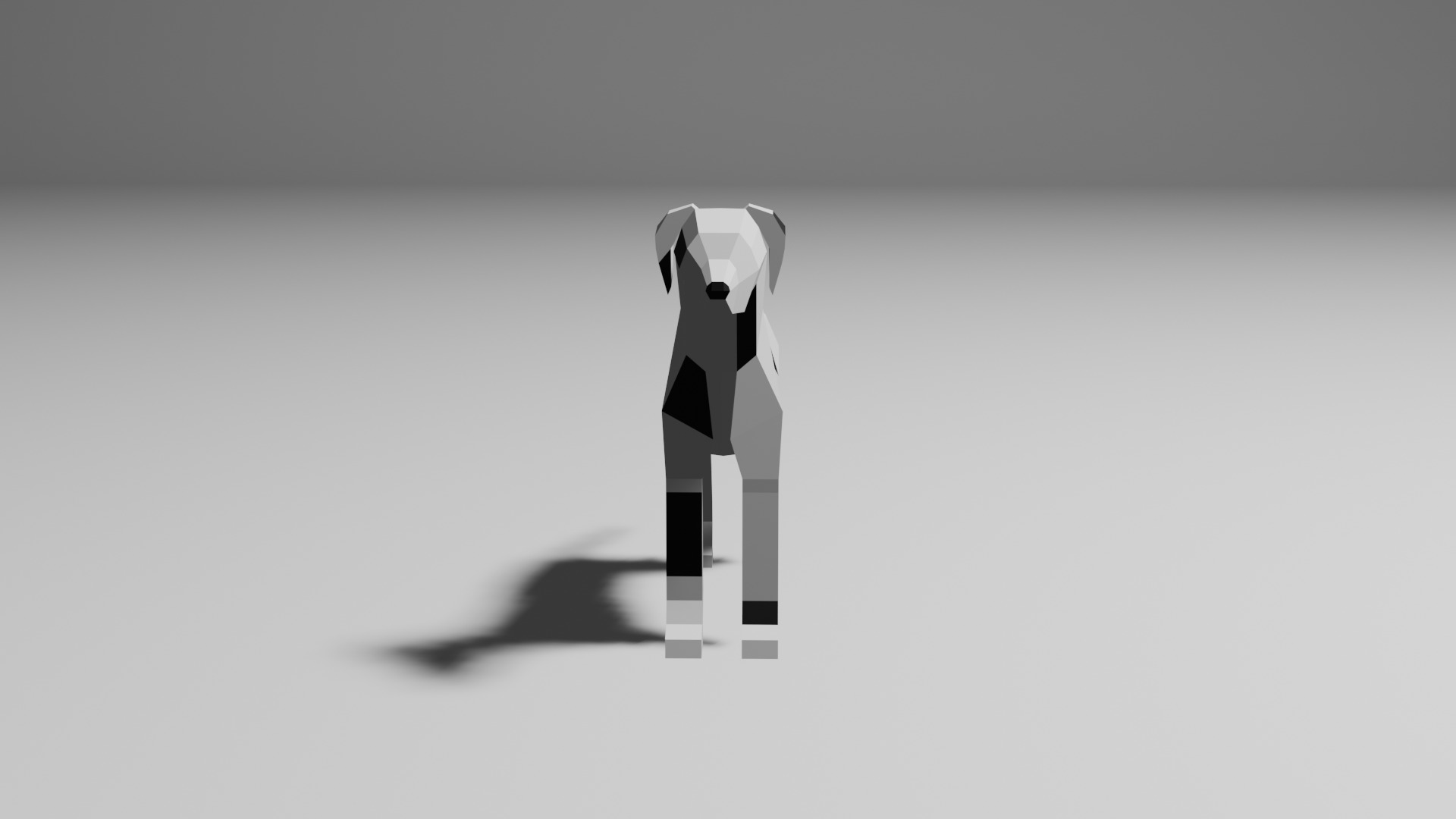 LowPoly Dogs pack Low-poly 3D model_14