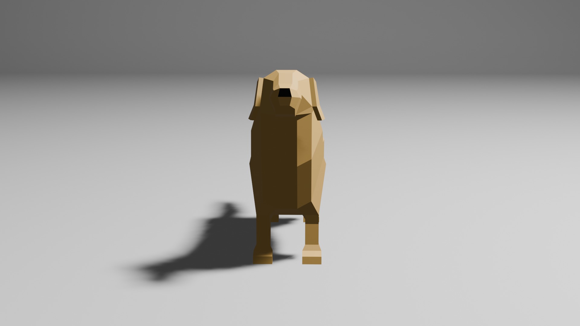 LowPoly Dogs pack Low-poly 3D model_23
