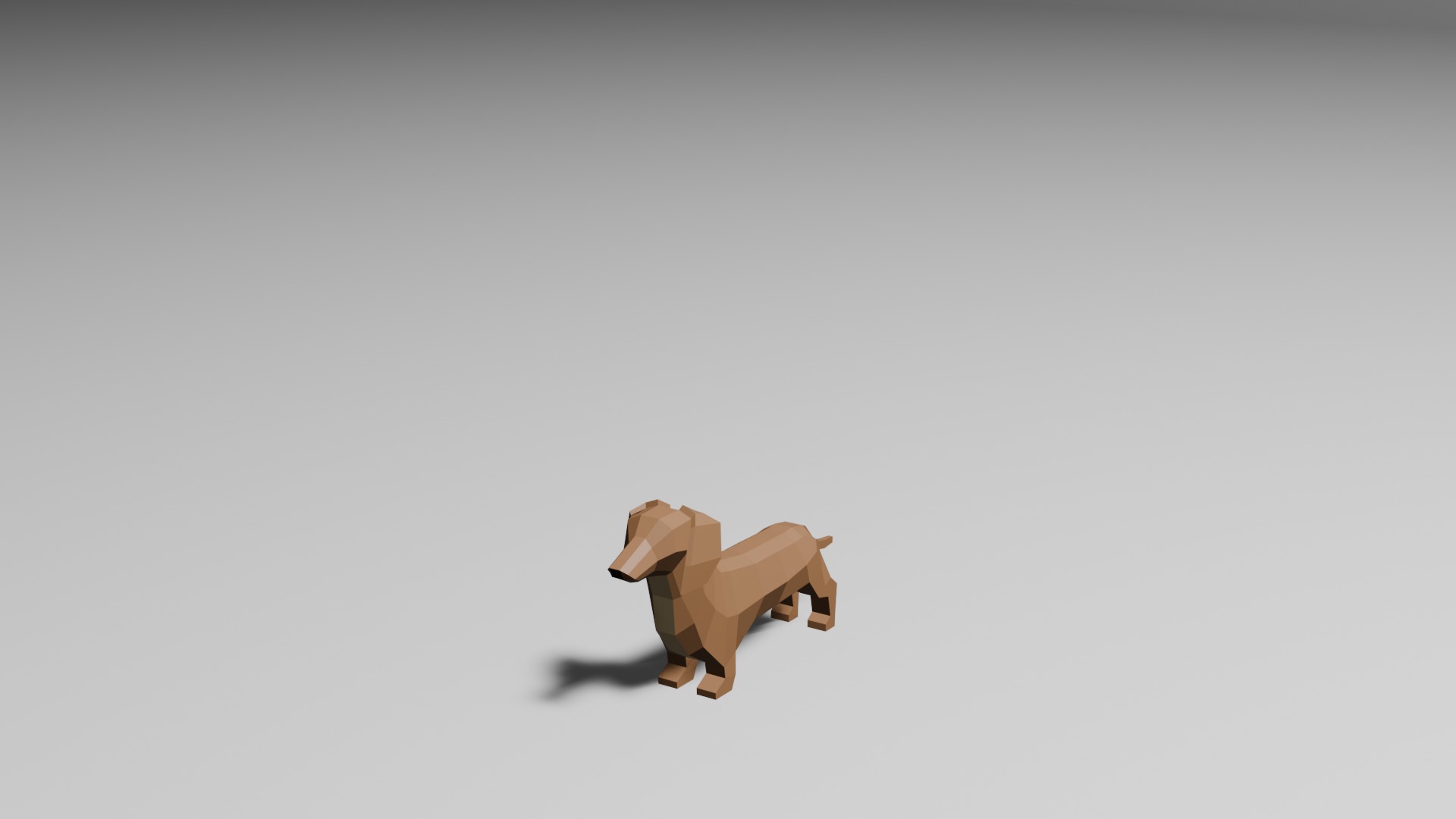 LowPoly Dogs pack Low-poly 3D model_10