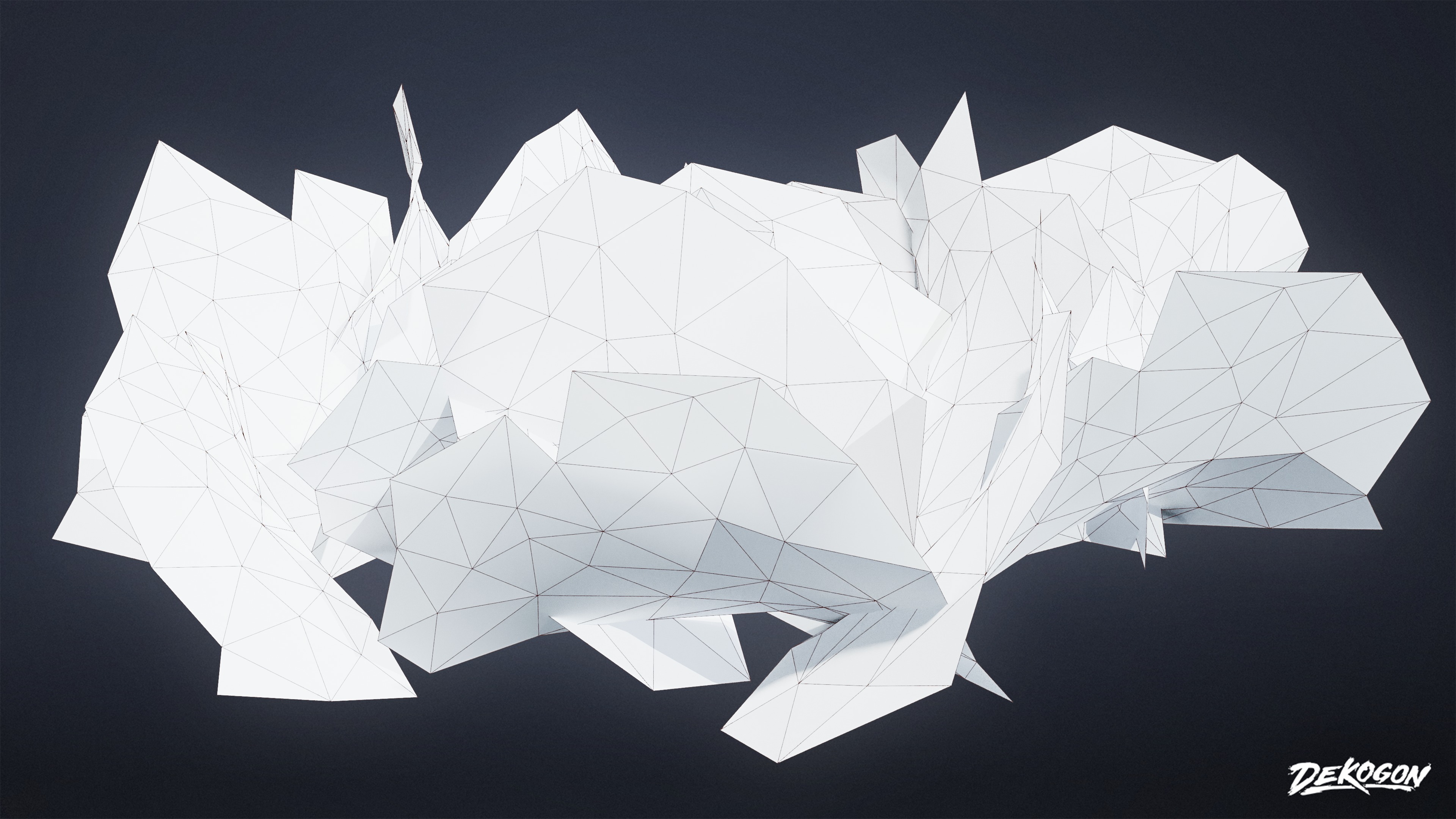 FOLIAGE - Grass Clumps 01 - LOW POLY Low-poly 3D model_7