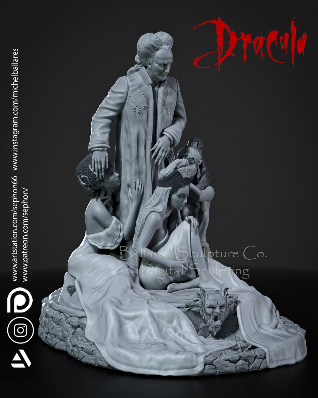 DRACULA BY CREATIVE GEEK MB 3D print model_10