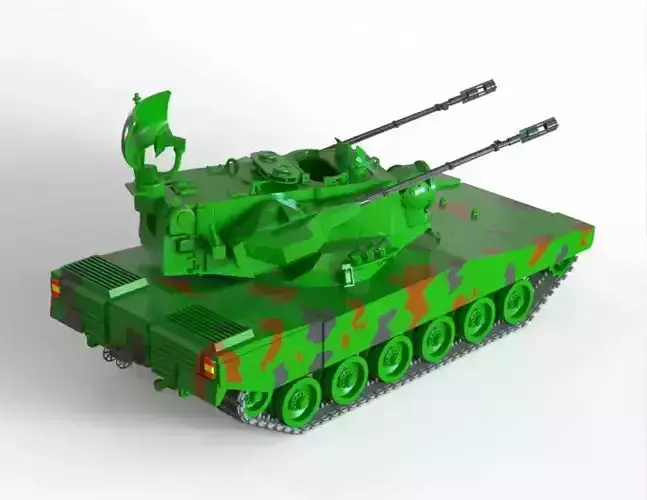 Flakpanzer Gepard Swiss MBT80