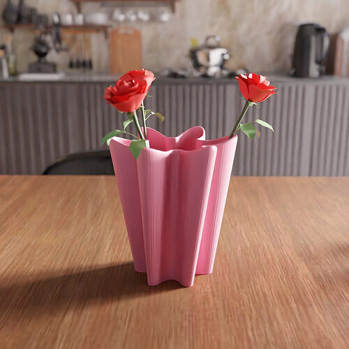 Modern Unique Vase - 037 3D print model