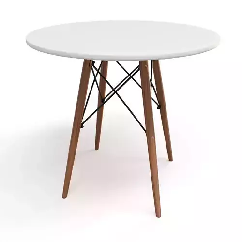 Round dining table