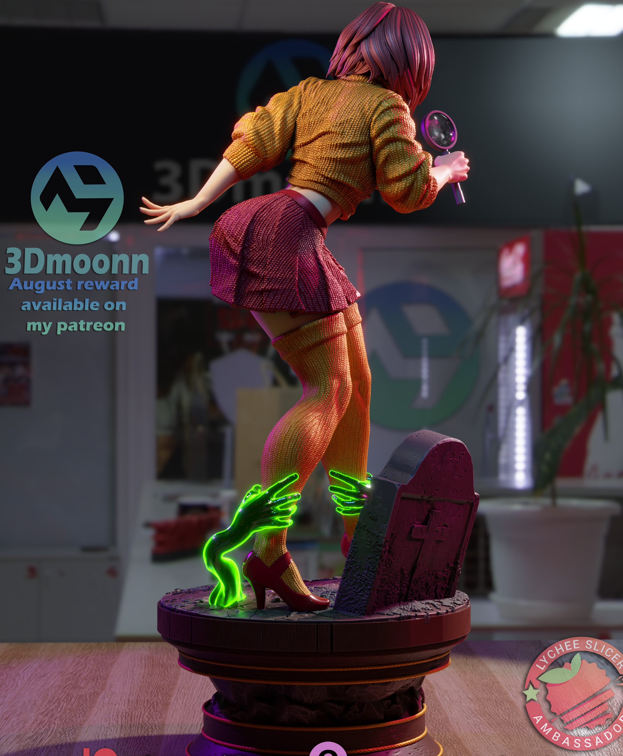 velma - scooby doo 3D print model_5