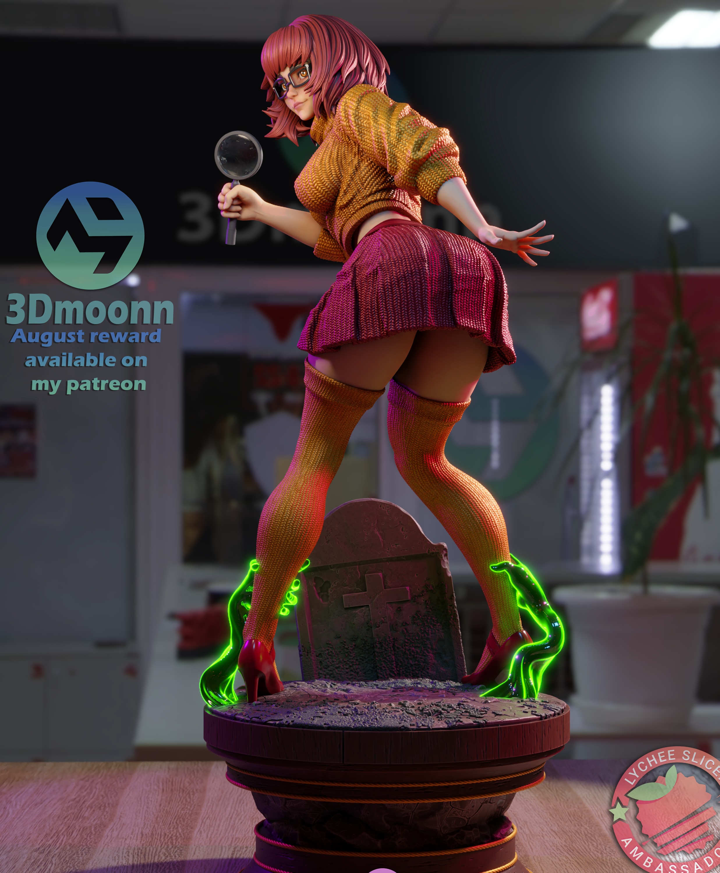 velma - scooby doo 3D print model_4