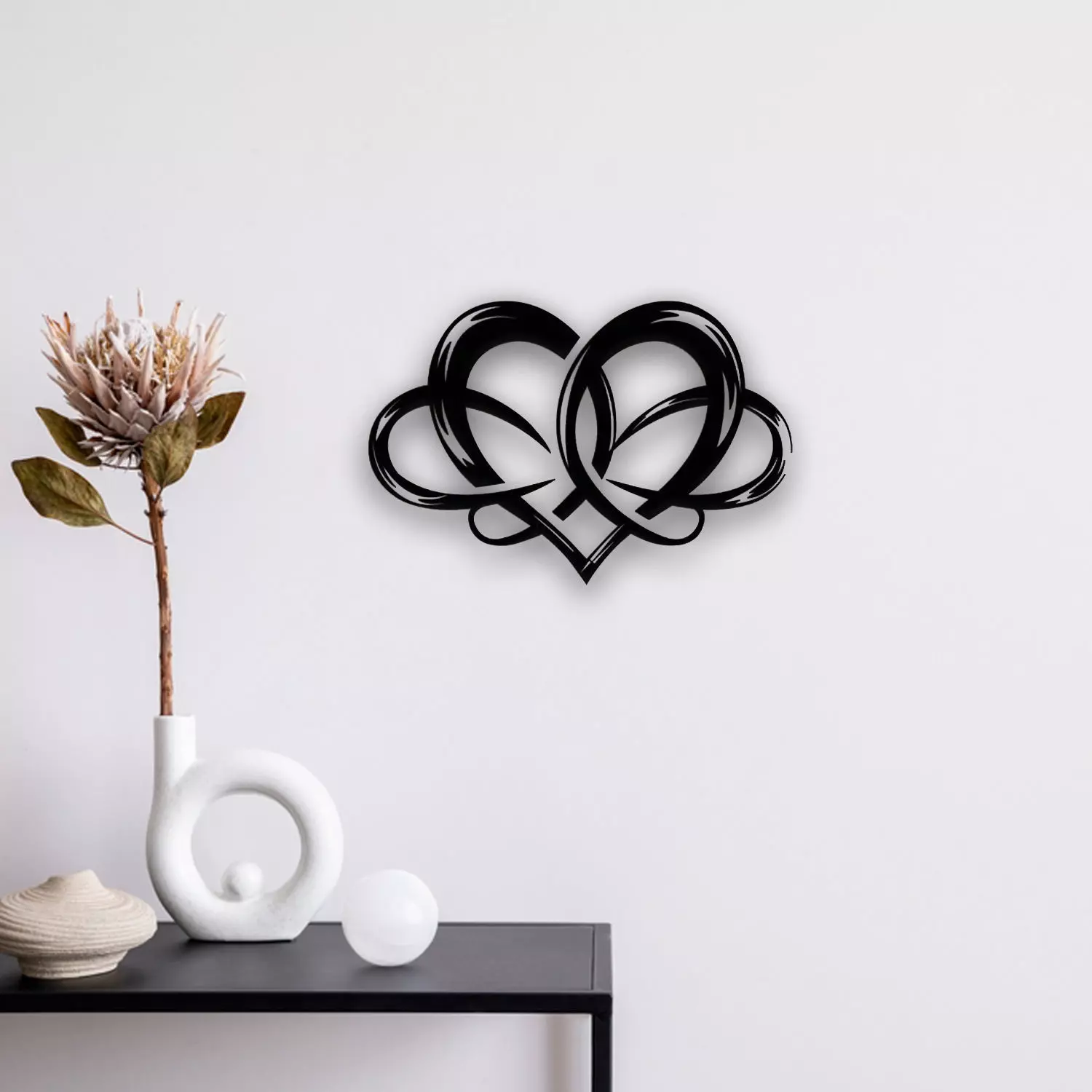 Heart Wall Art 3D print model