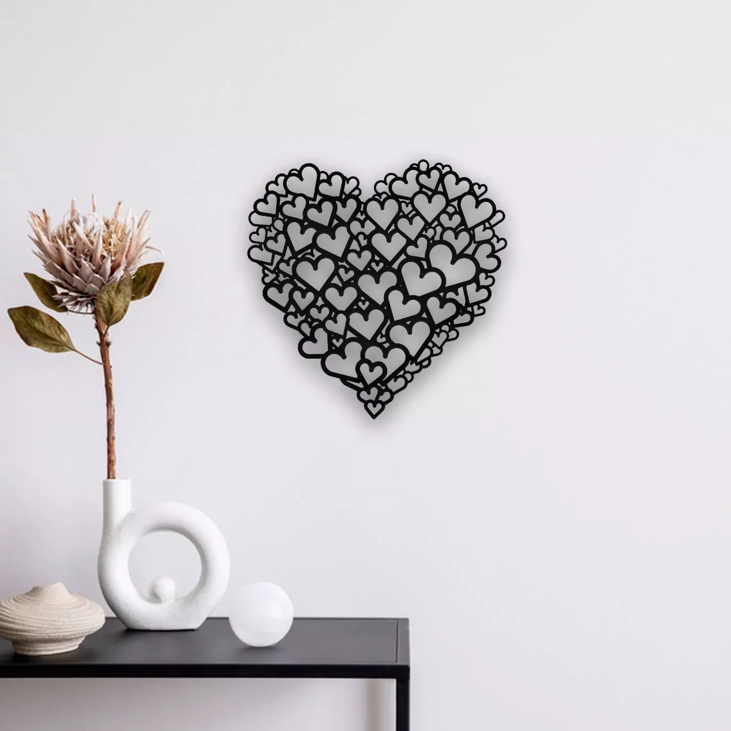 Heart Wall Art 3D print model_0