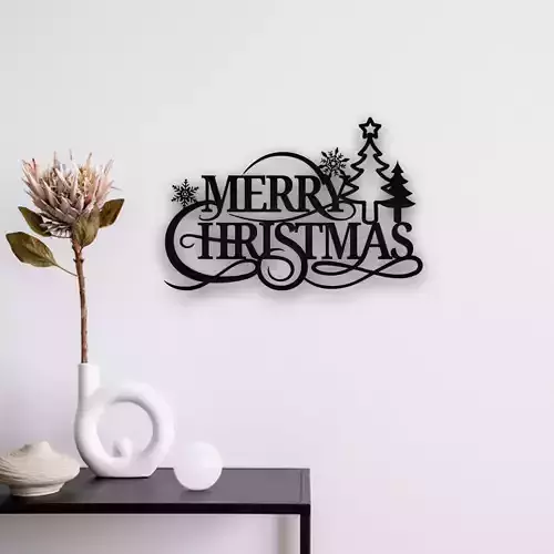 Merry Christmas Wall Art