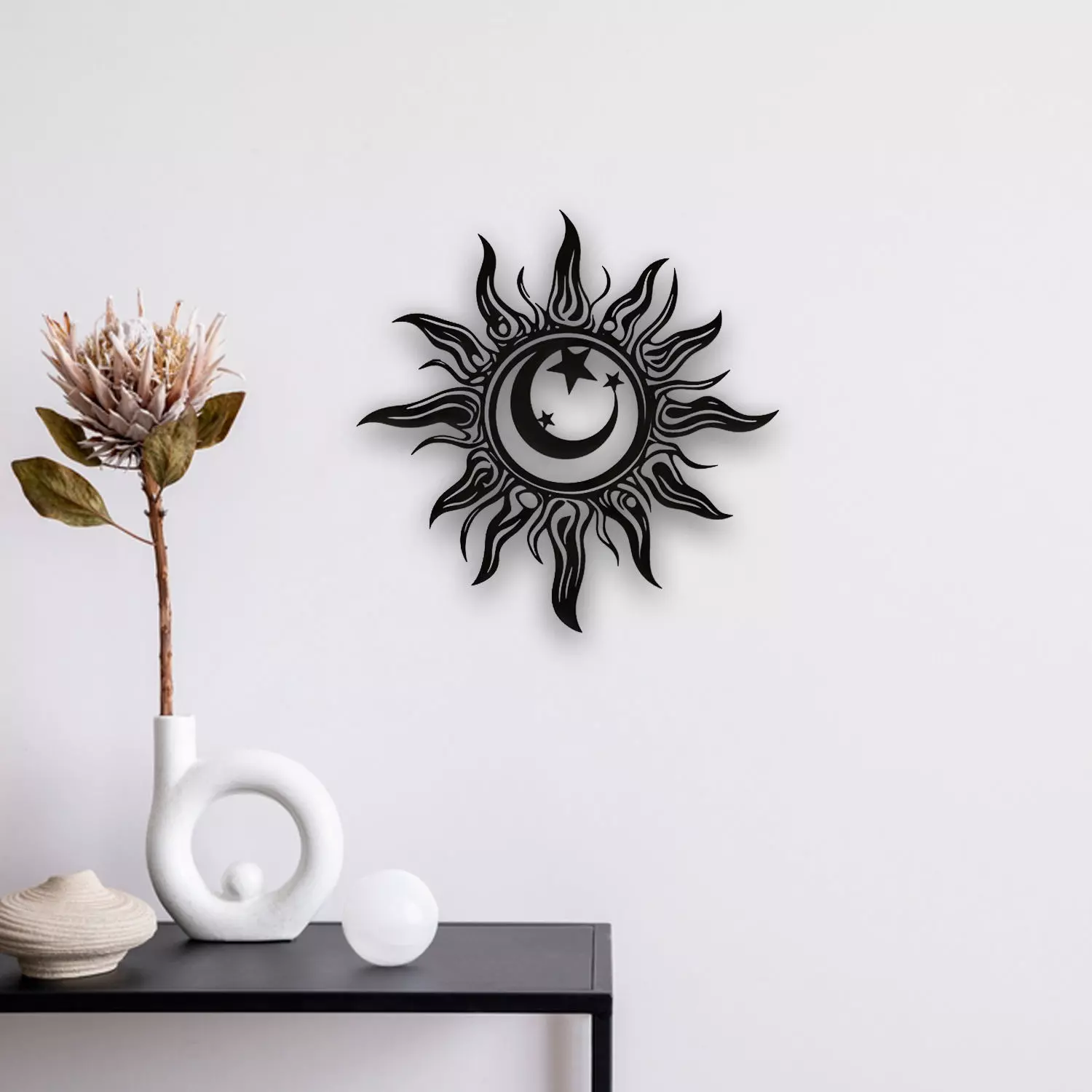 Sun Wall Art 3D print model