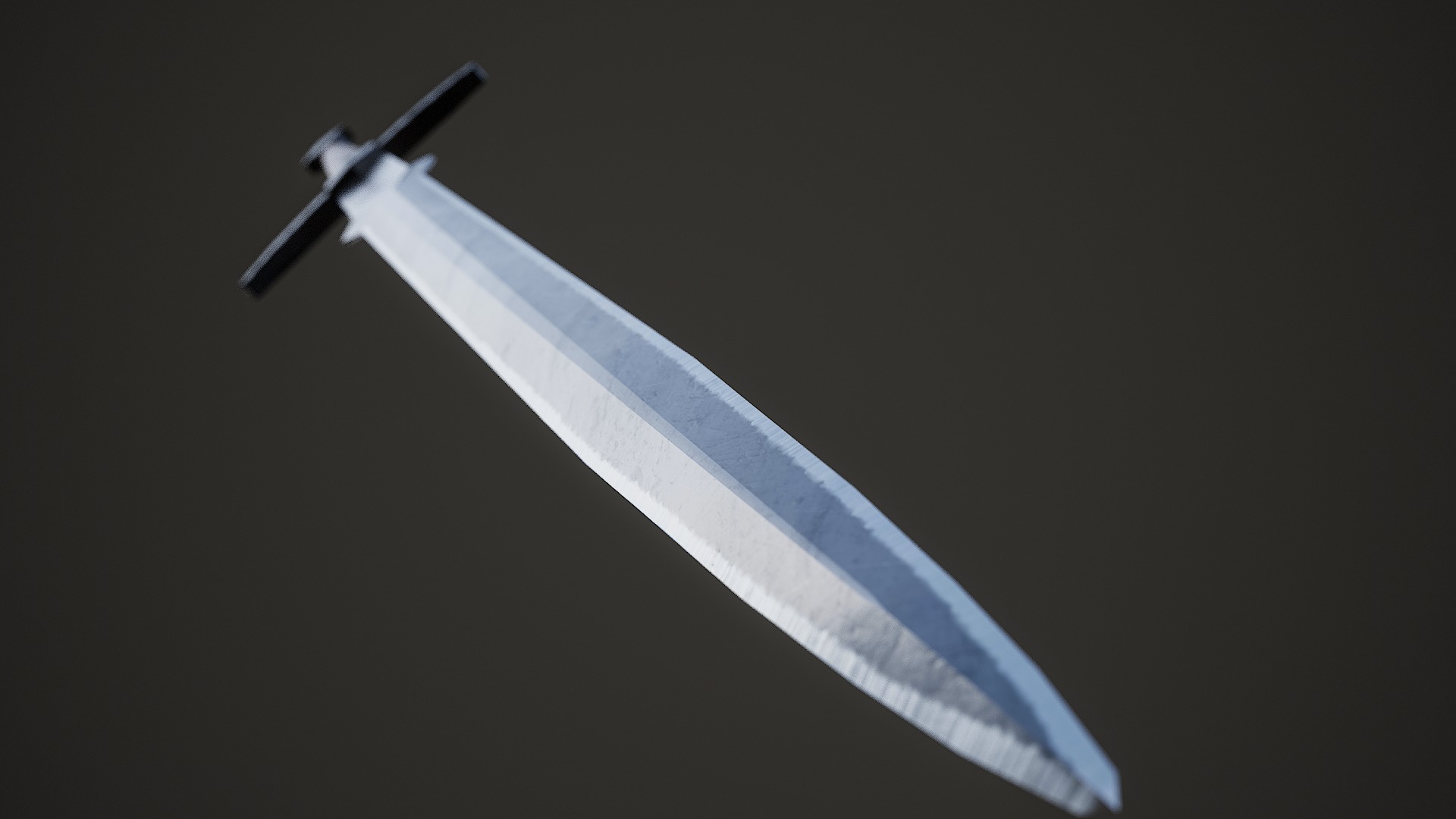 Simple LP Sword GameReady Asset 4k PBR Textures Low-poly 3D model_4