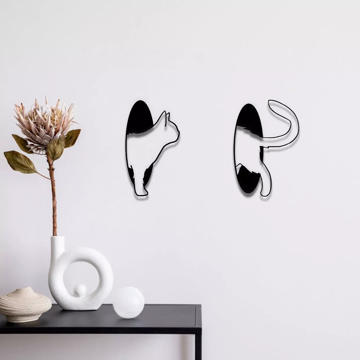 Cat Wall Art 3D print model