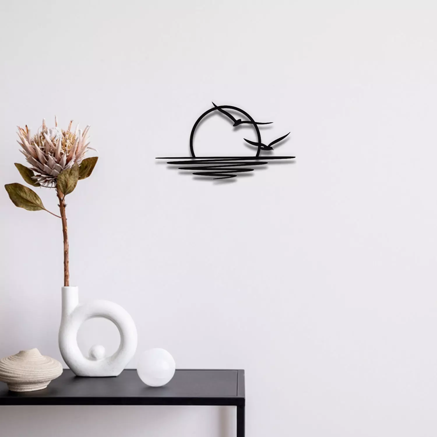 Sun View Wall Art 3D print model