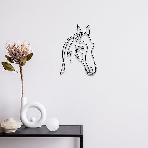 Horse Wall Art 3D print model