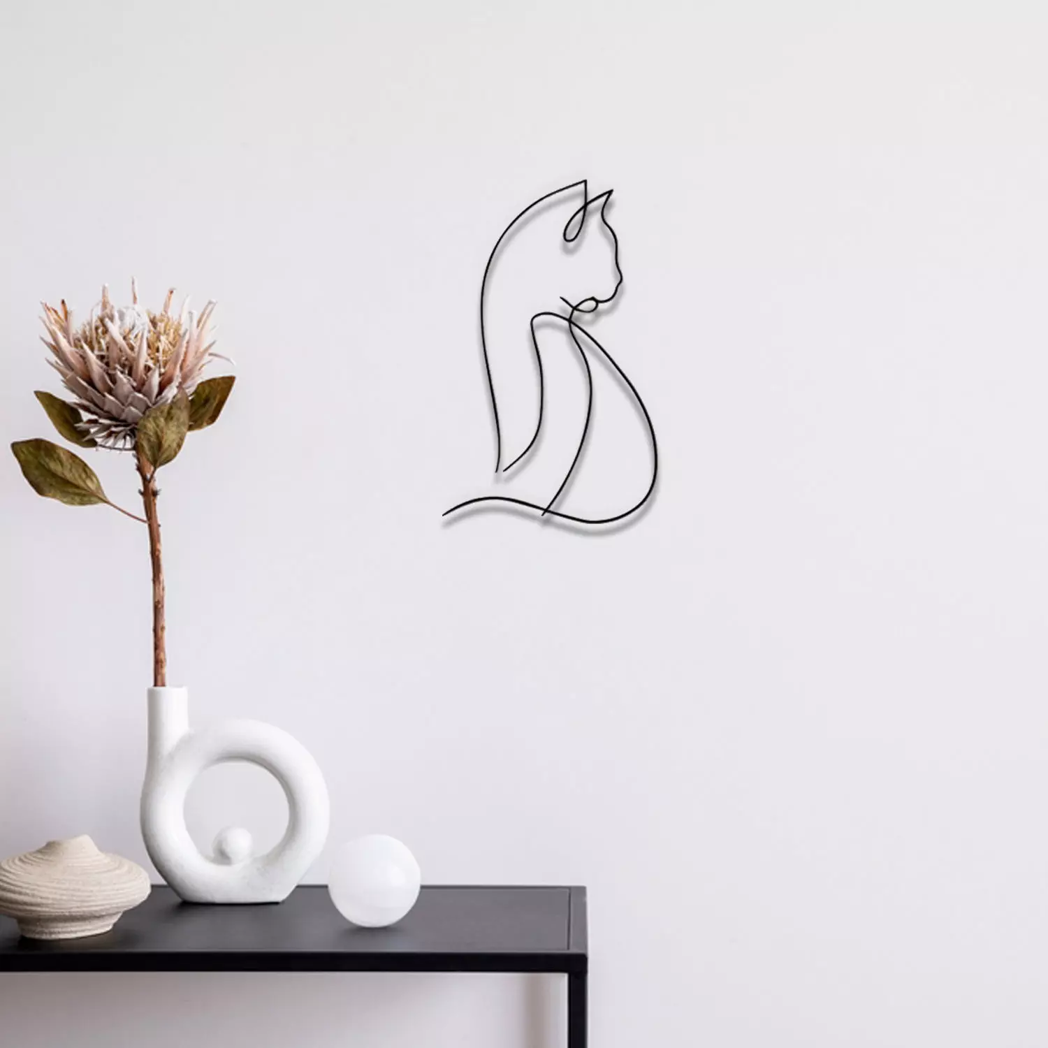 Cat Wall Art 3D print model