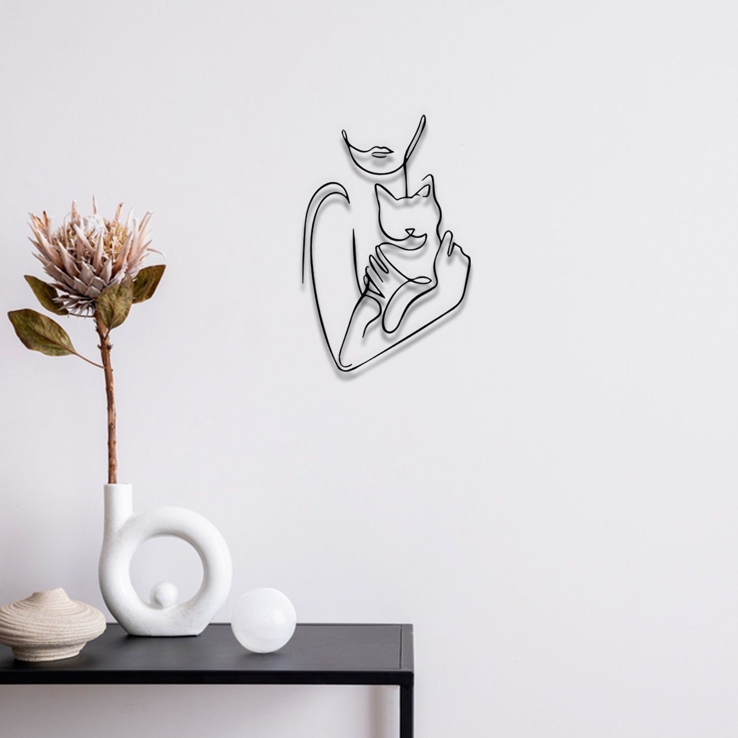 Cat Mommy Wall Art 3D print model_0