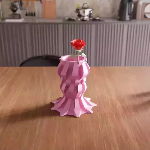 Unique Flower Desk Vase - 033