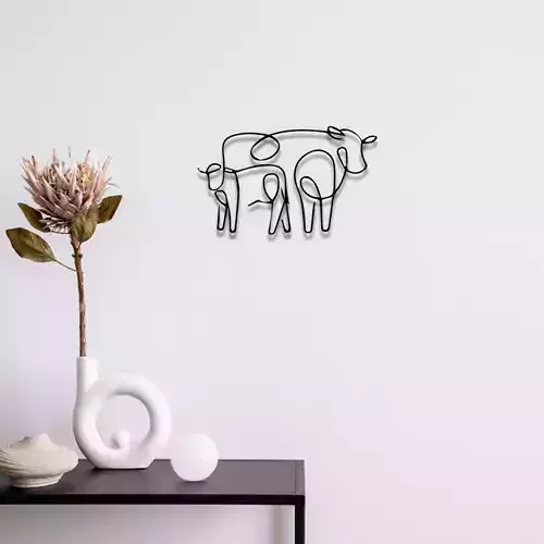 Cow Wall Art
