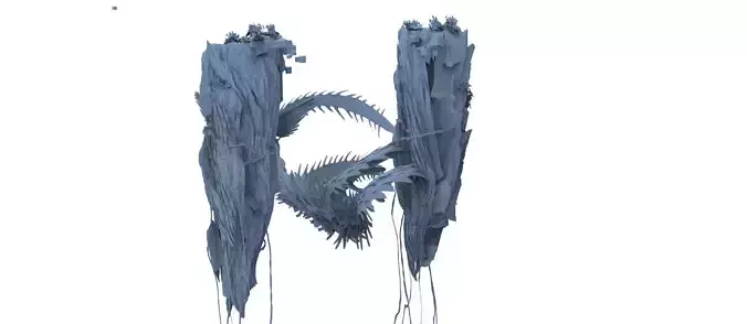 floating Asian mountain claws 