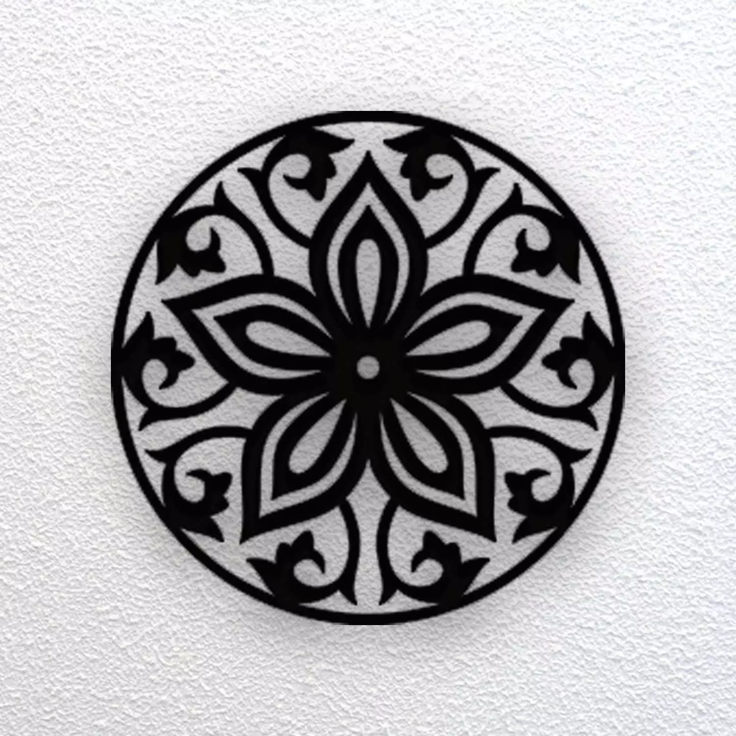 Star Flower Wall Art 3D print model_0