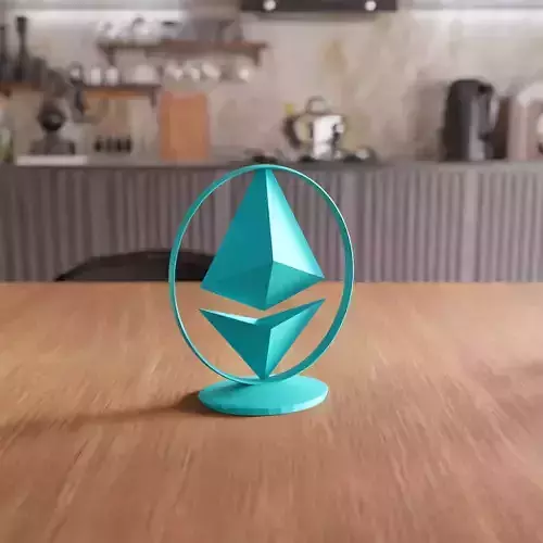 Ethereum Coin - 032 3D print model