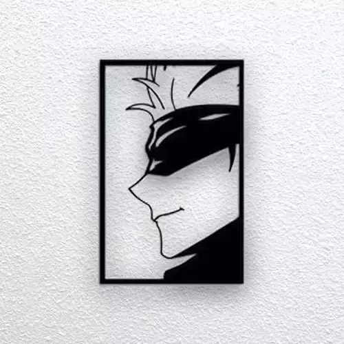 Anime Wall Art 3D print model