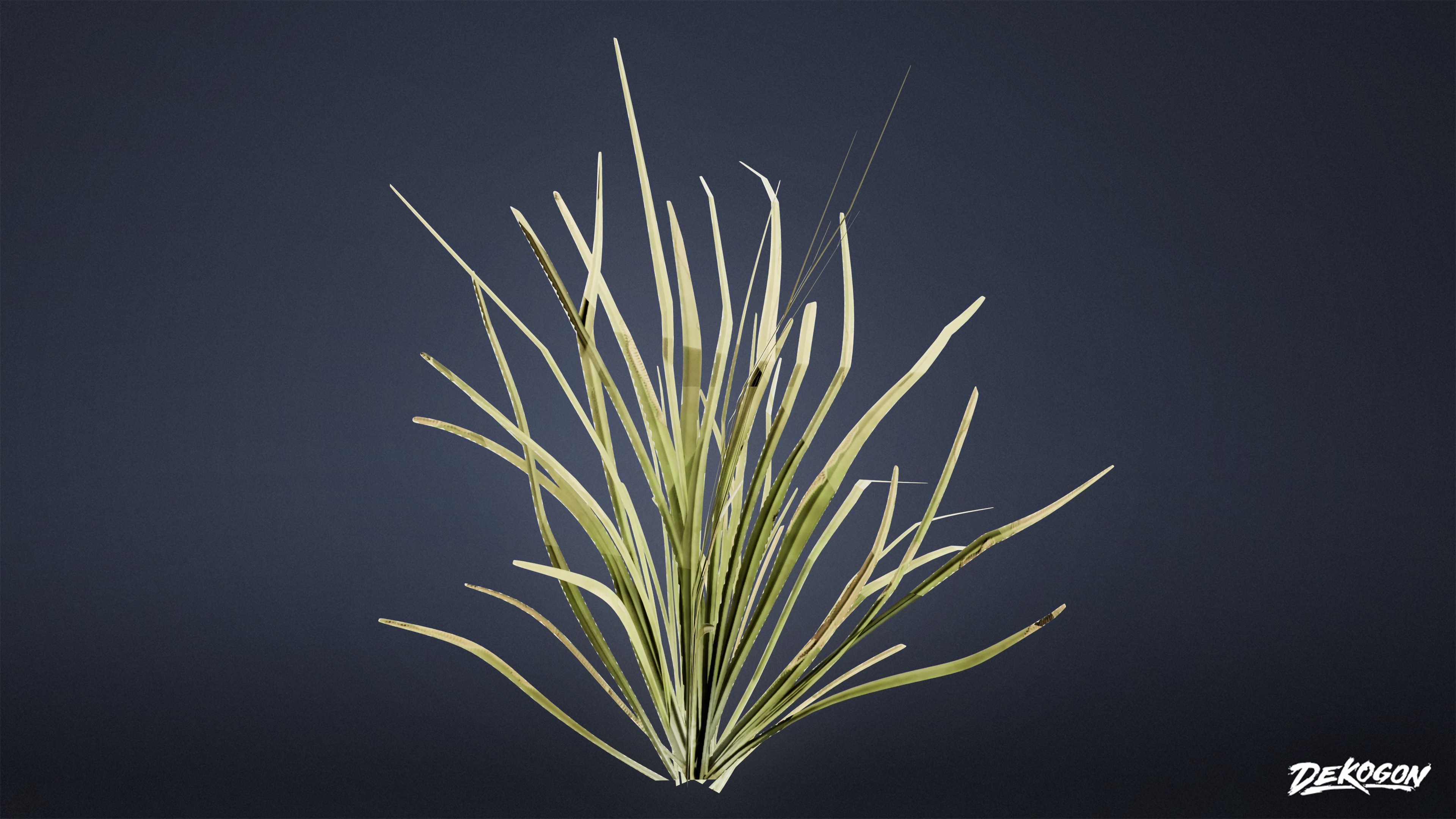 FOLIAGE - Grass Mix 01 - LOW POLY AND NANITE Low-poly 3D model_3