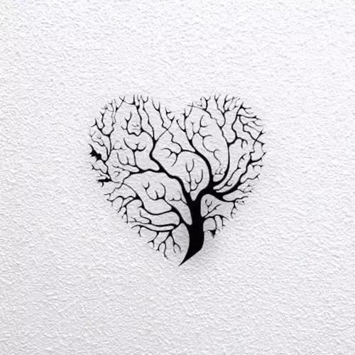 Heart Tree Wall Art