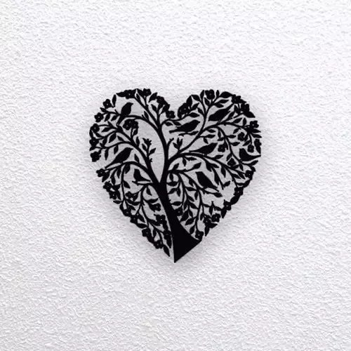 Heart Tree Wall Art