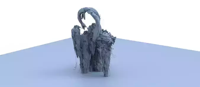 floating Asian mountain grand 3