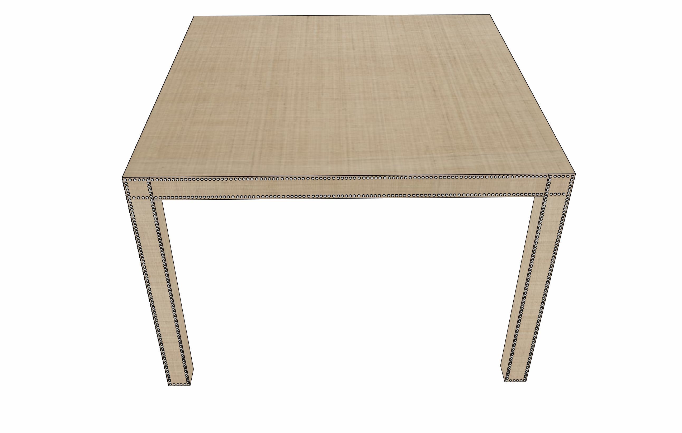 499-742U Game Table by Century 3D model_1