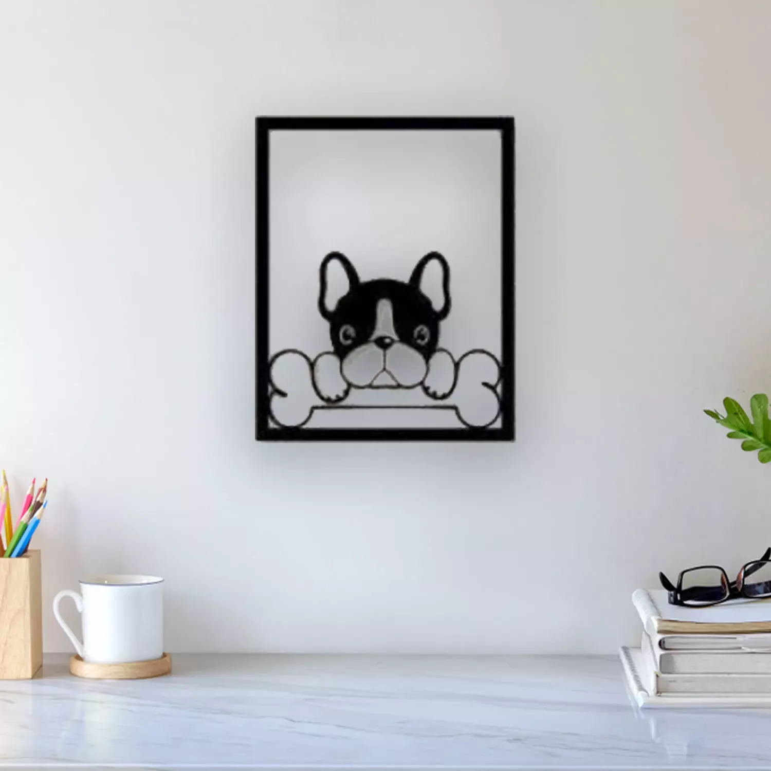 Dog Wall Art 3D print model
