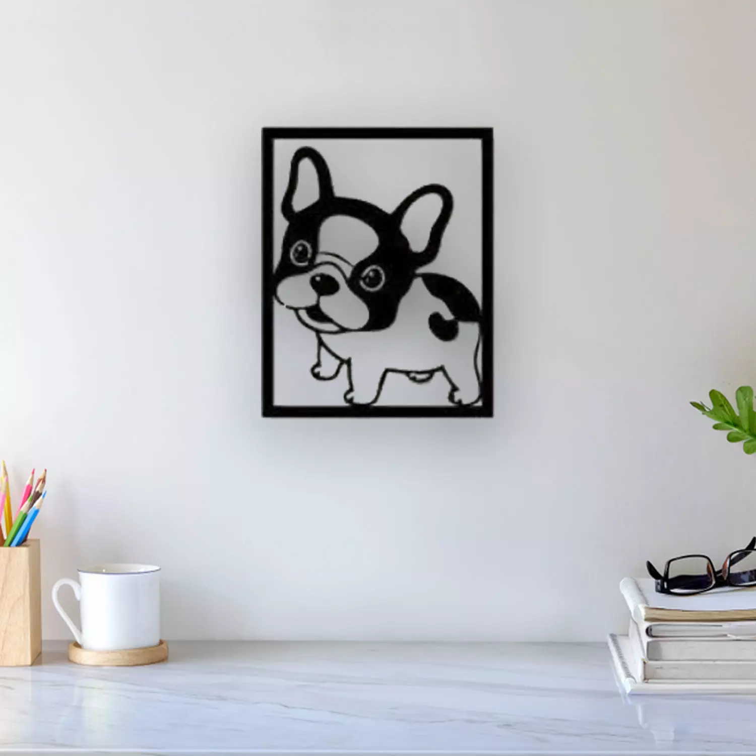Dog Wall Art 3D print model