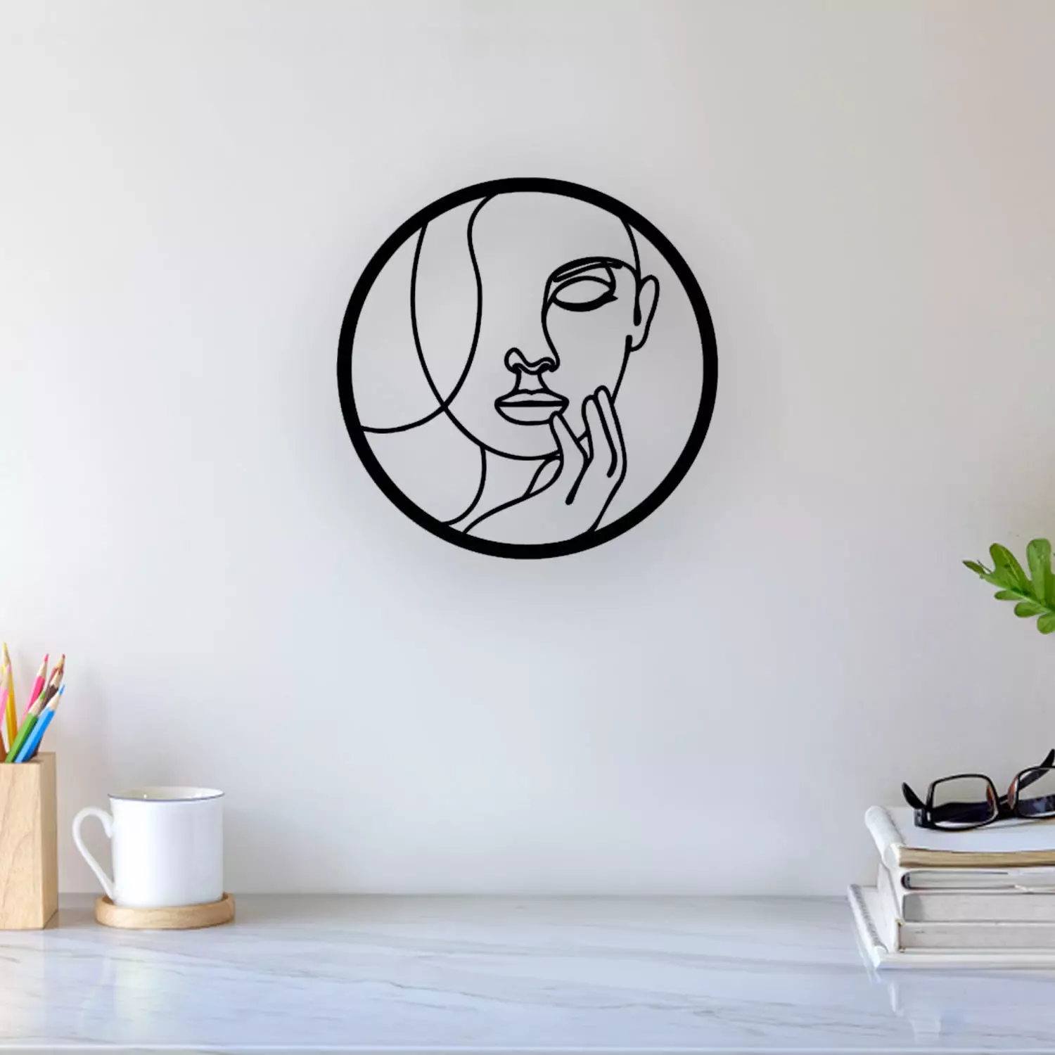 Woman Wall Art 3D print model_0