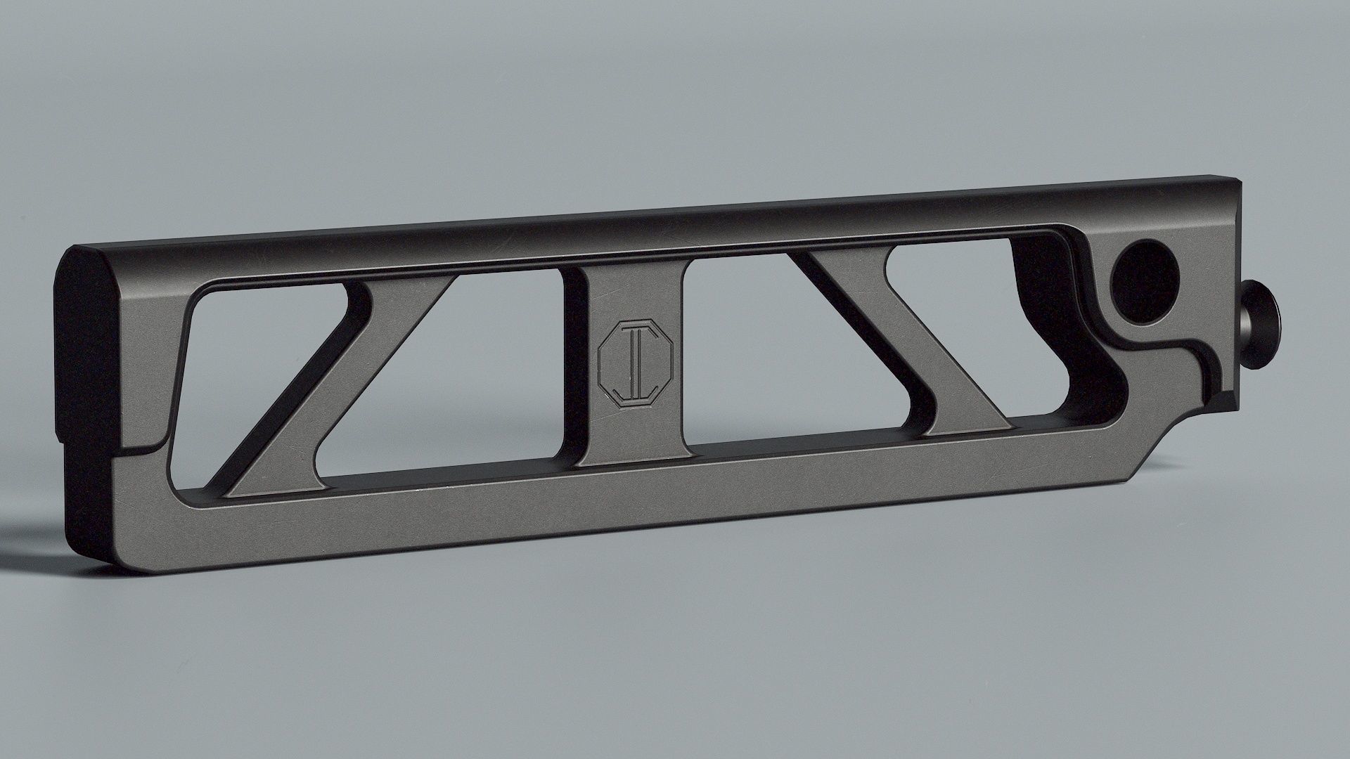 ST-6 Skeletonized Tube - Replica Low-poly 3D model_4