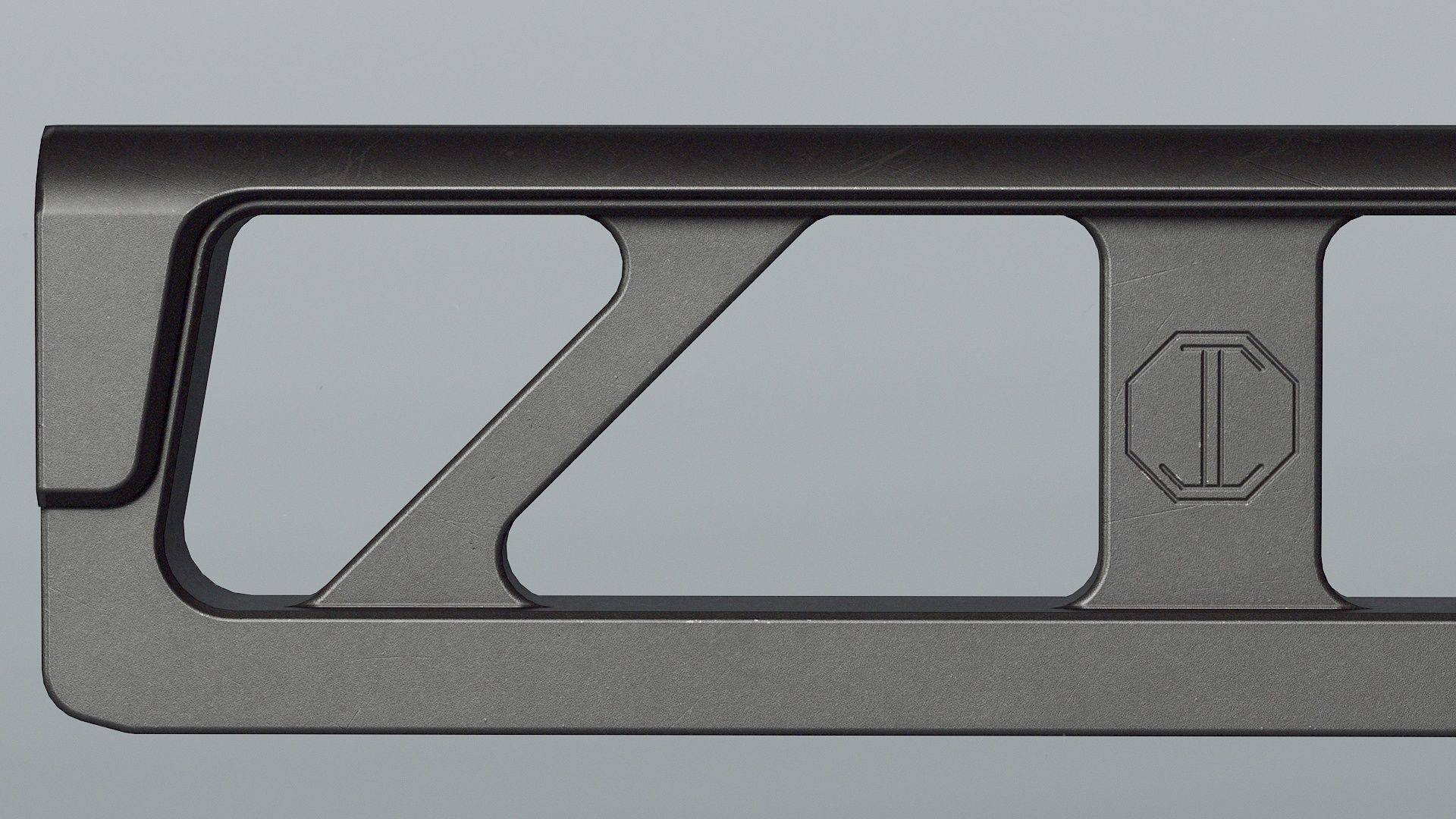 ST-6 Skeletonized Tube - Replica Low-poly 3D model_8