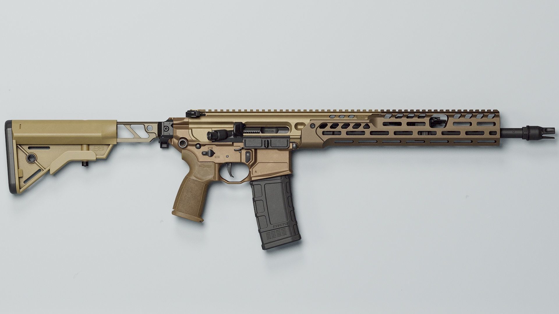 ST-6 Skeletonized Tube - Replica Low-poly 3D model_10