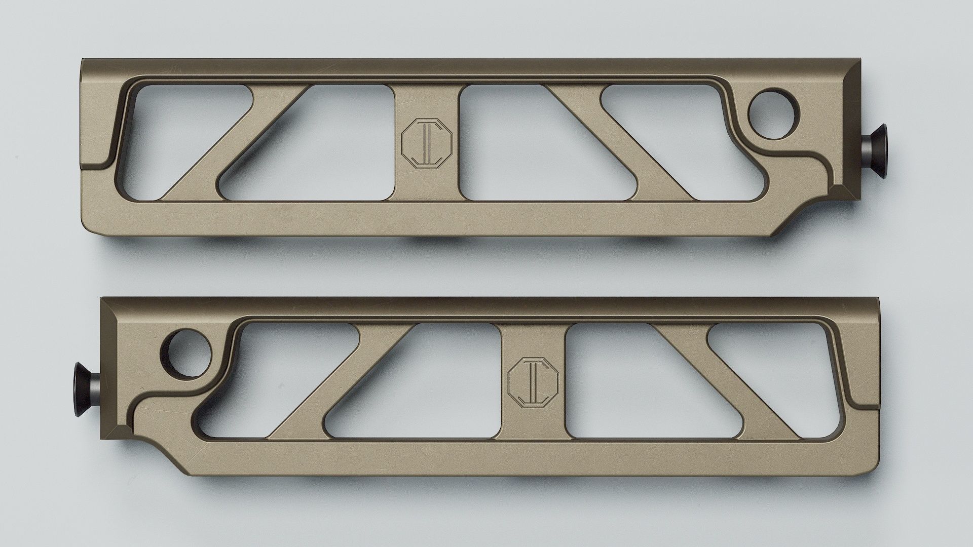 ST-6 Skeletonized Tube - Replica Low-poly 3D model_1