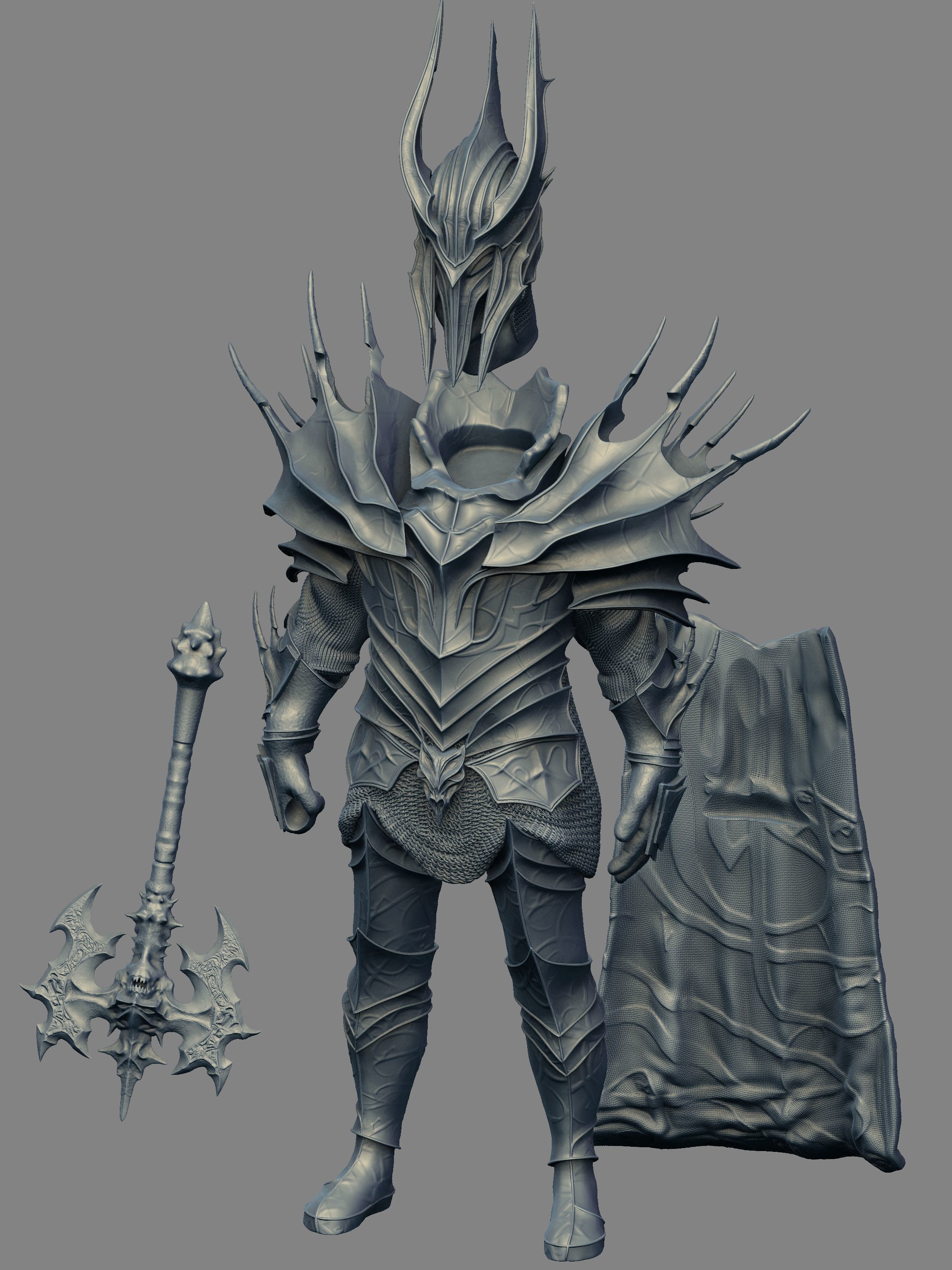 NEW Unleash the Dark Lord Morgoth in 3D 3D print model_18
