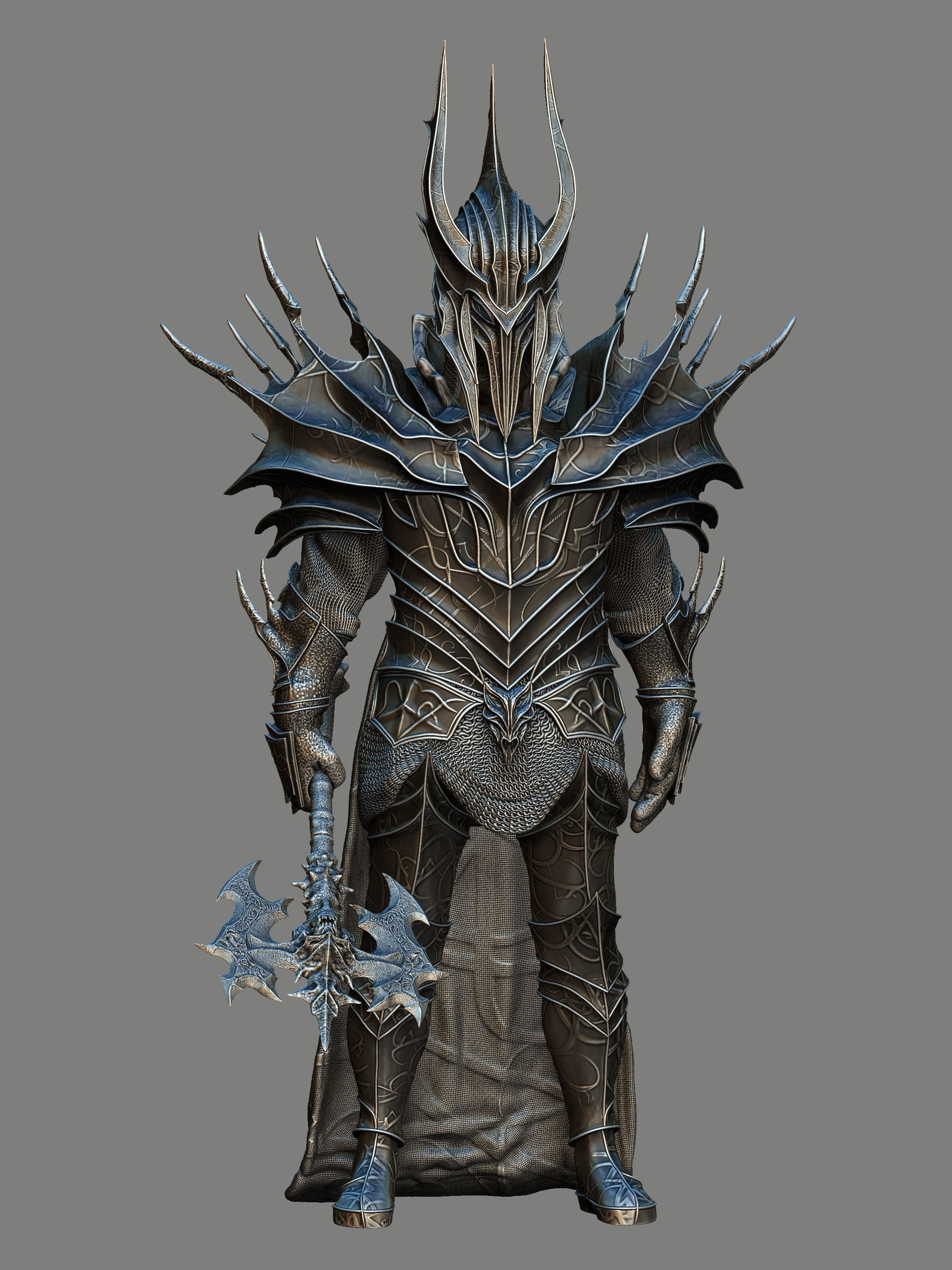 NEW Unleash the Dark Lord Morgoth in 3D 3D print model_1