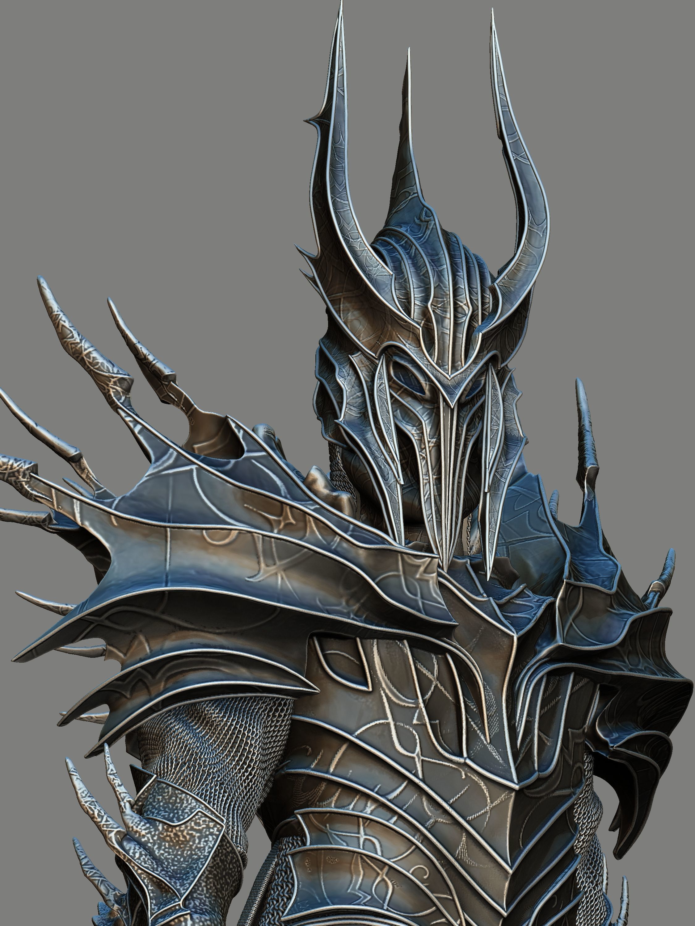 NEW Unleash the Dark Lord Morgoth in 3D 3D print model_3