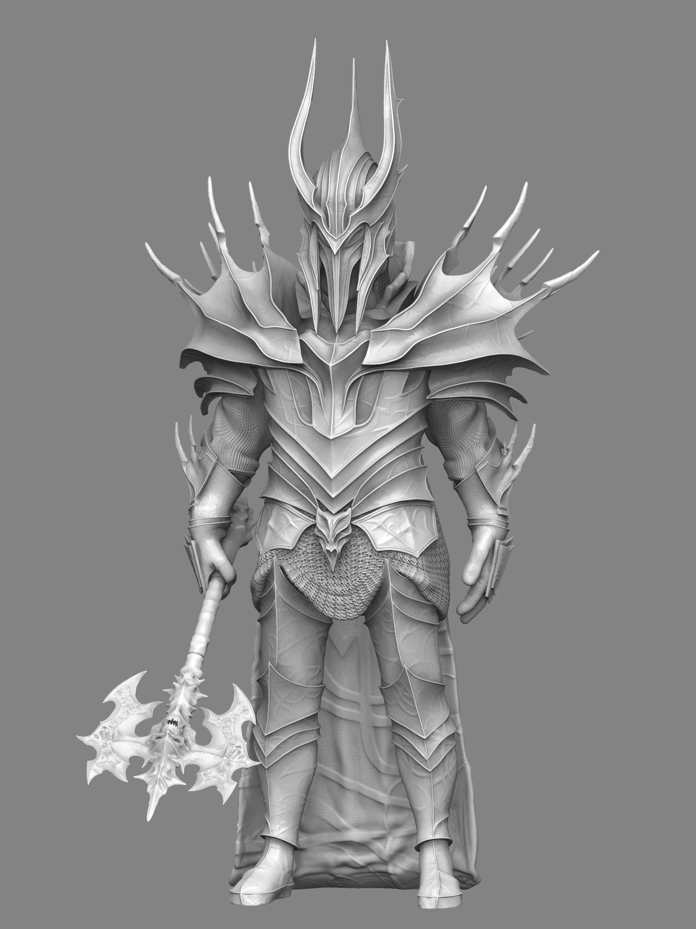 NEW Unleash the Dark Lord Morgoth in 3D 3D print model_13