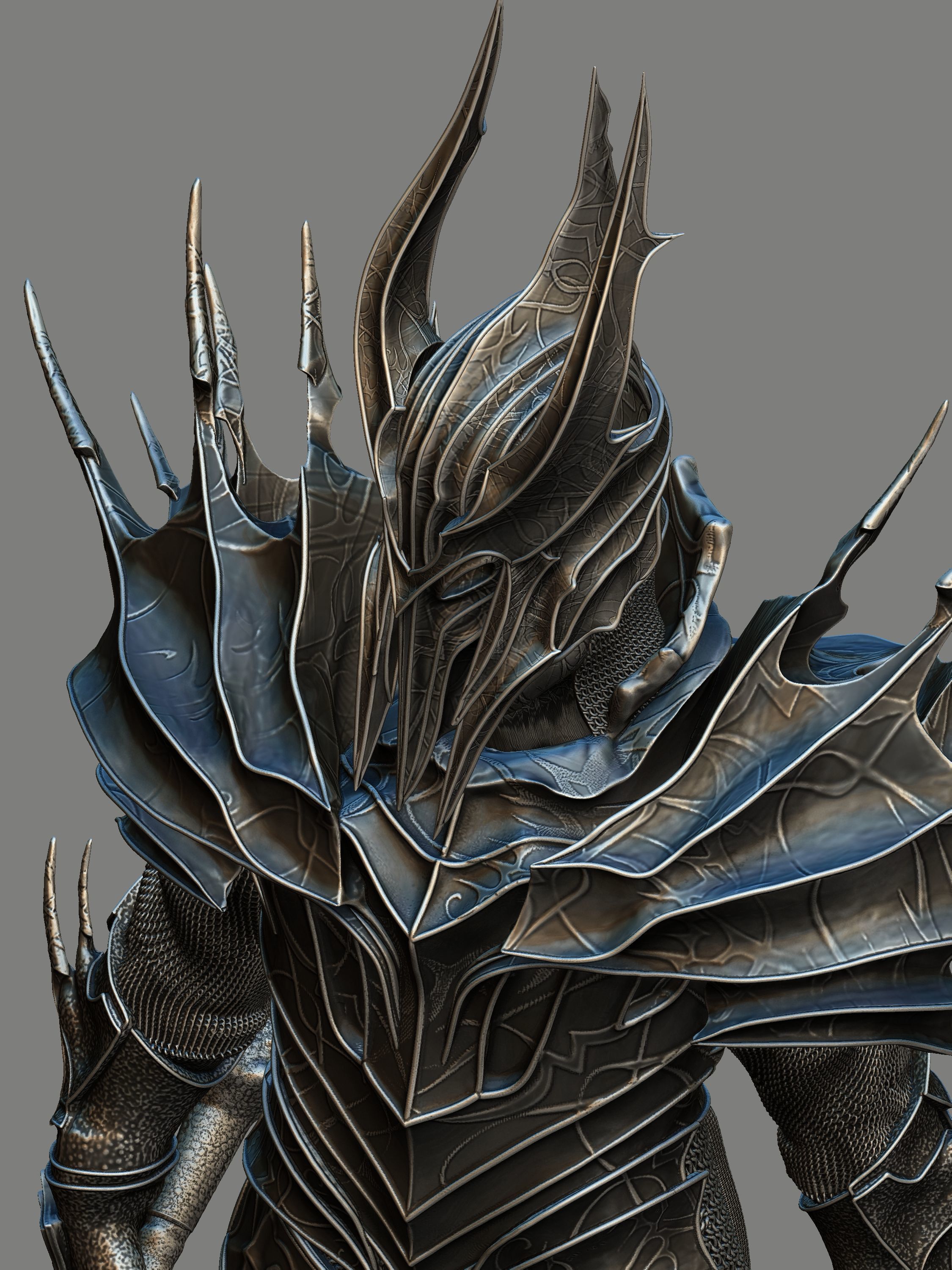 NEW Unleash the Dark Lord Morgoth in 3D 3D print model_4